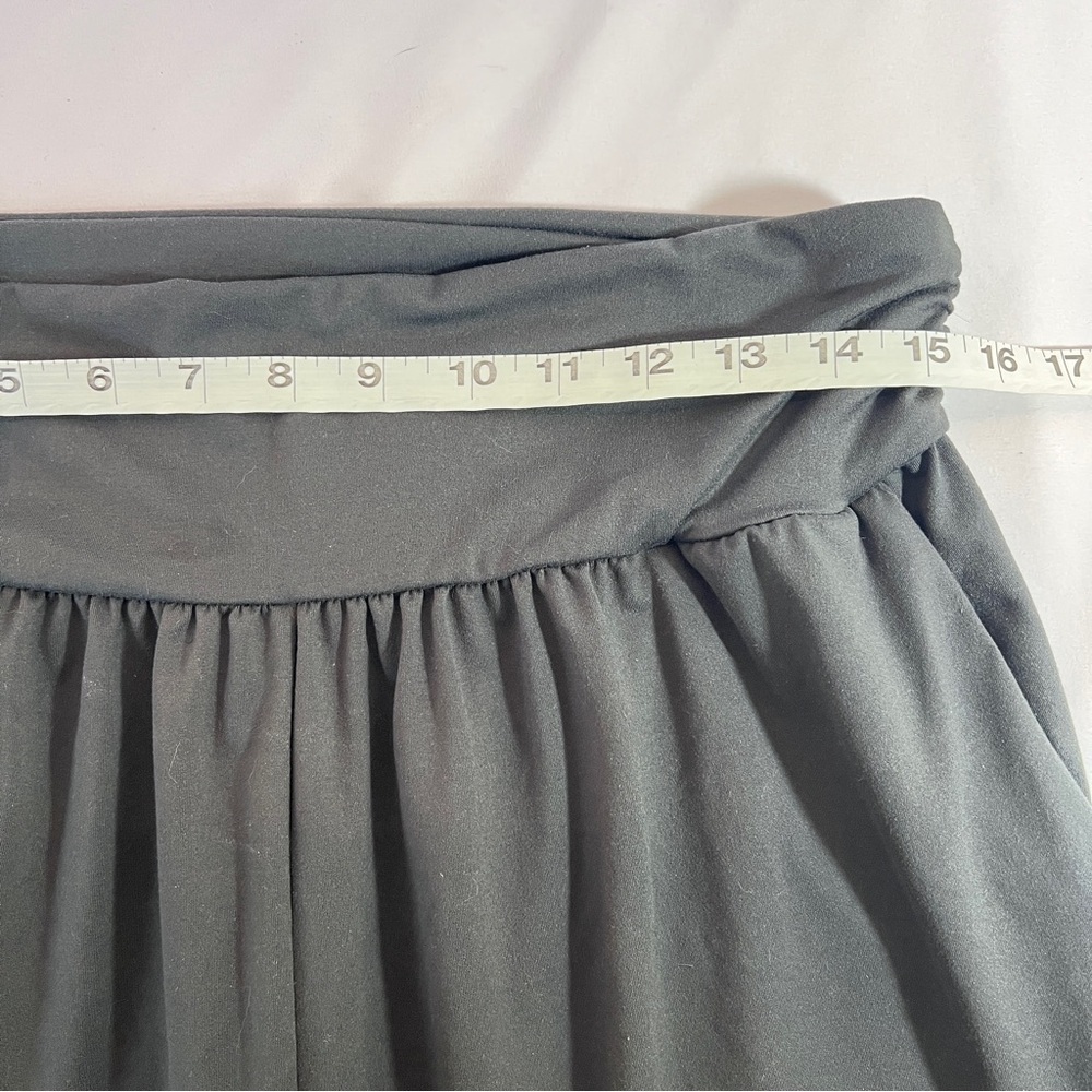 U-E-U Cropped Grey Wide Leg Pants - Size XL - Picture 4 of 8
